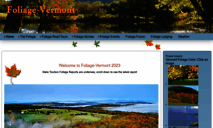 Foliage-vermont.com thumbnail