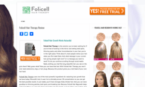 Folicellhairtherapy.com thumbnail