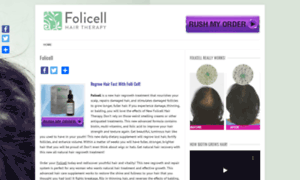 Folicellhairtherapy.org thumbnail