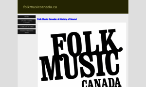Folkmusiccanada.ca thumbnail
