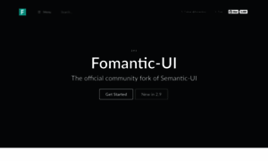 Fomantic-ui.com thumbnail