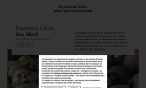 Fondation.cartier.com thumbnail