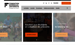 Fondation.univ-bordeaux.fr thumbnail