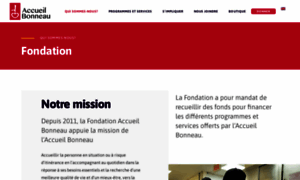 Fondationaccueilbonneau.org thumbnail