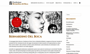 Fondazionebernardinodelboca.it thumbnail