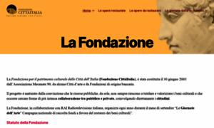 Fondazionecittaitalia.it thumbnail