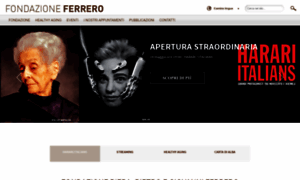 Fondazioneferrero.it thumbnail