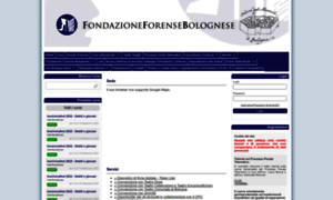 Fondazioneforensebolognese.it thumbnail