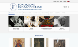 Fondazionepapagiovannixxiii.it thumbnail