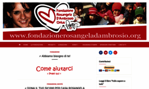 Fondazionerosangeladambrosio.org thumbnail
