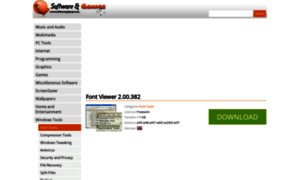 Font-viewer.softwareandgames.com thumbnail