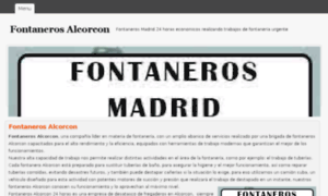 Fontaneros-alcorcon.es thumbnail