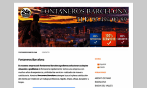 Fontanerosbarcelona.com thumbnail