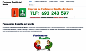 Fontanerosboadilladelmonte.com thumbnail