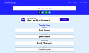 Fontchanger.net thumbnail
