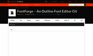 Fontforge.git.sourceforge.net thumbnail