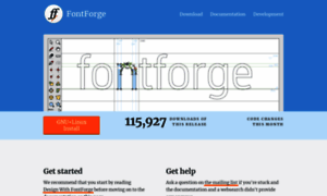 Fontforge.sourceforge.net thumbnail