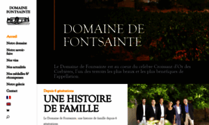 Fontsainte.com thumbnail