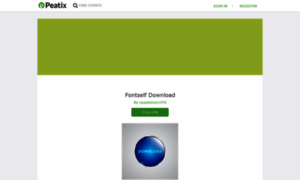 Fontself-download.peatix.com thumbnail