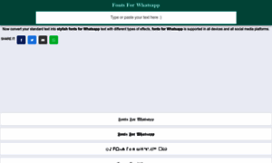 Fontsforwhatsapp.com thumbnail