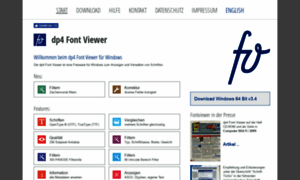 Fontviewer.de thumbnail