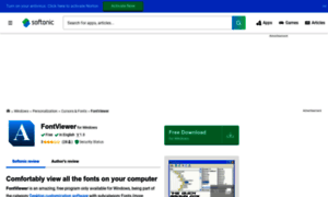 Fontviewer.en.softonic.com thumbnail