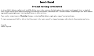 Foobillard.sunsite.dk thumbnail