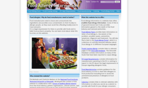Foodallergens.info thumbnail