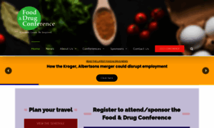 Foodanddrugconference.com thumbnail