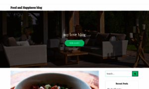Foodandhappinessblog.com thumbnail