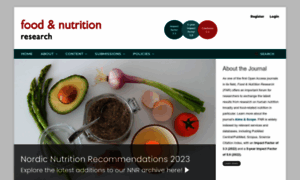 Foodandnutritionresearch.net thumbnail