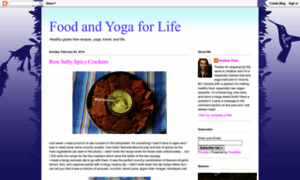 Foodandyogaforlife.blogspot.de thumbnail