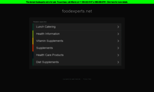 Foodexperts.net thumbnail