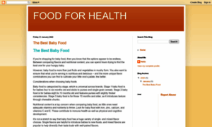 Foodforhealth2.blogspot.in thumbnail
