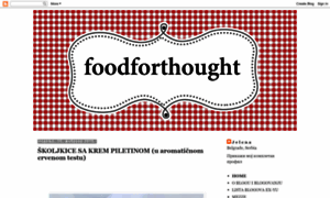 Foodforthought-jelena.blogspot.com thumbnail