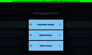 Foodmanagement.com thumbnail