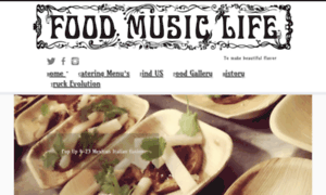 Foodmusiclife.org thumbnail