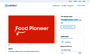 Foodpioneer.com thumbnail