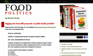 Foodpolitics.com thumbnail