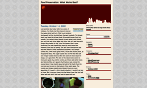 Foodpreservation.wordpress.com thumbnail