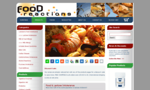 Foodreactions.co.uk thumbnail