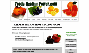 Foods-healing-power.com thumbnail