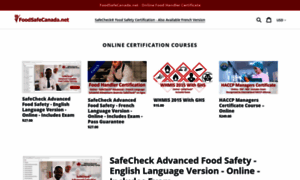 Foodsafecanada.net thumbnail