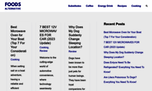 Foodsalternative.com thumbnail