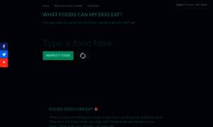 Foodsdogscaneat.com thumbnail