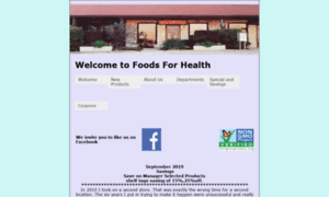Foodsforhealth.com thumbnail