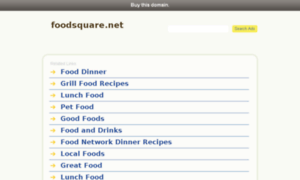 Foodsquare.net thumbnail