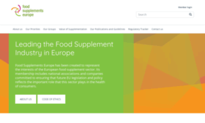 Foodsupplementseurope.org thumbnail