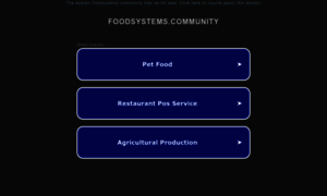 Foodsystems.community thumbnail