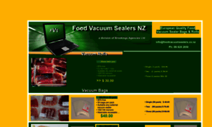 Foodvacuumsealers.co.nz thumbnail